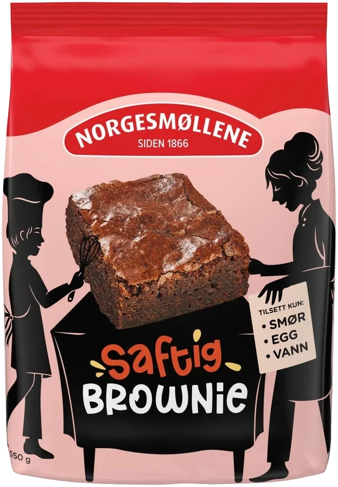 Saftige brownies