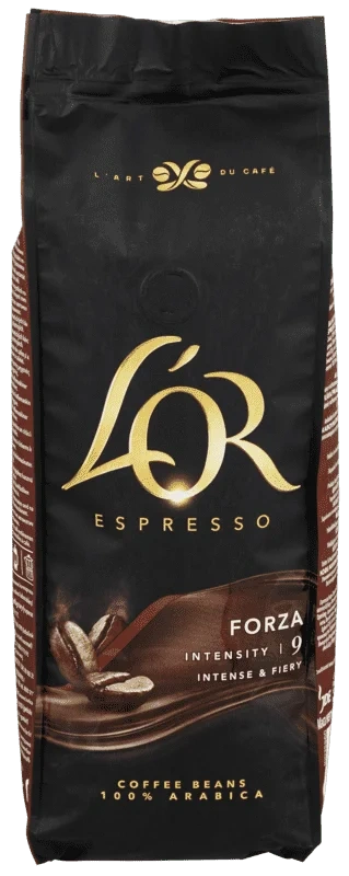 L'or Espresso Forza hele bønner 500g