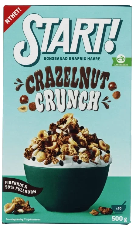 Start! Granola Crazelnut 500g