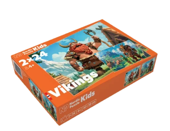 Puslespill Vikings 2x24 Brikker