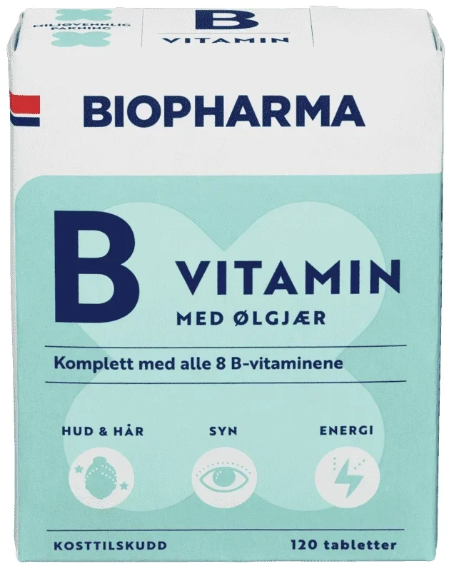 Biopharma Vitamin B 120 tabletter