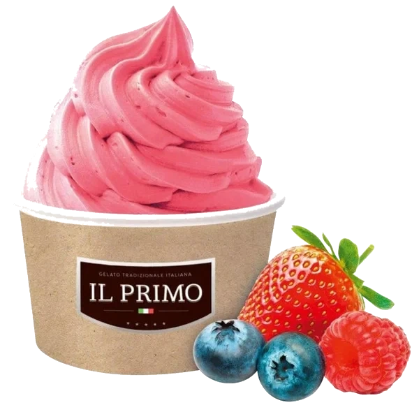 Frozen Yoghurt Skogsbær 18 stk A 100g One Shot