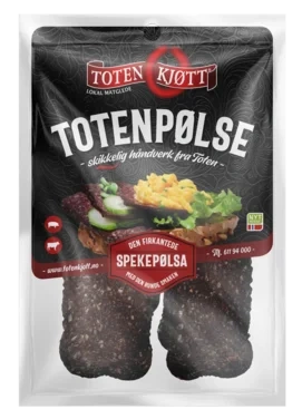 Totenpølse 100g Toten Kjøtt