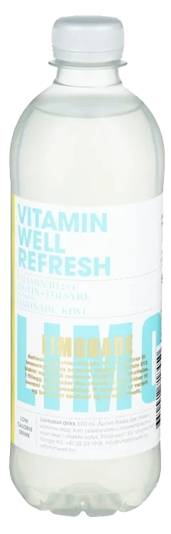 Vitamin Well Refresh 0,5l flaske
