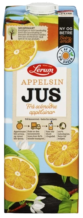 Appelsinjuice 1.5l Lerum