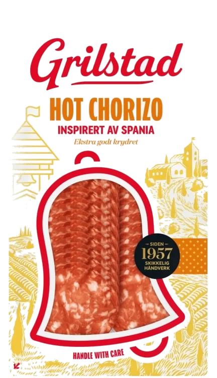 Hot Chorizo 100g Grilstad