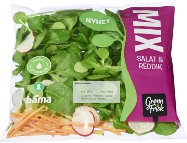 Grønn & Frisk Mix Babyleaf & Reddik Grønn&Frisk