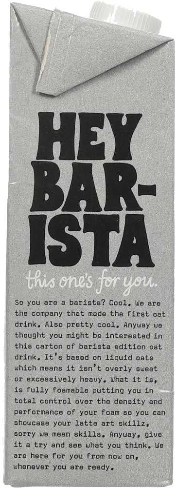 Havredrikk barista edition