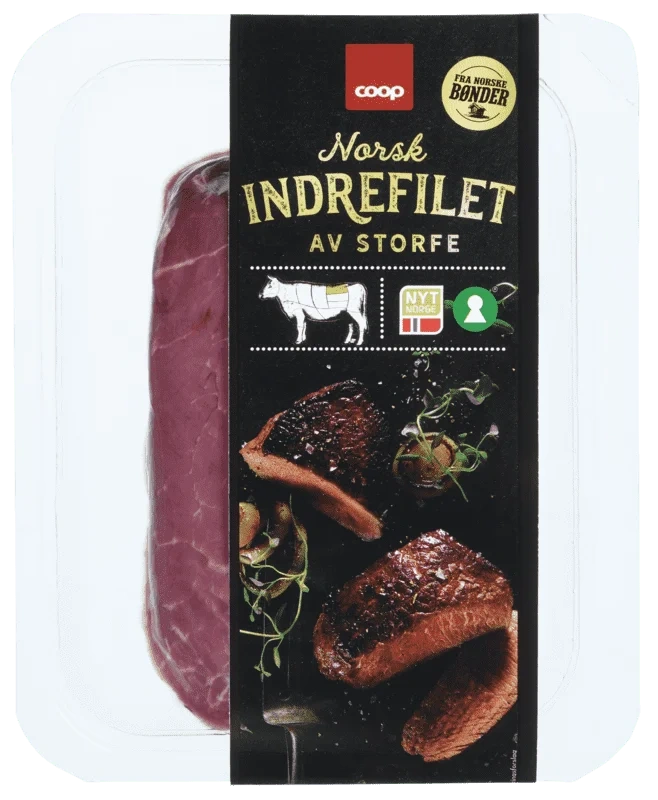 Coop Storfe Indrefilet ca 180g