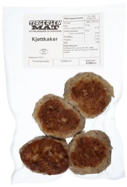 Kjøttkaker 10 kg Torgersen Mat