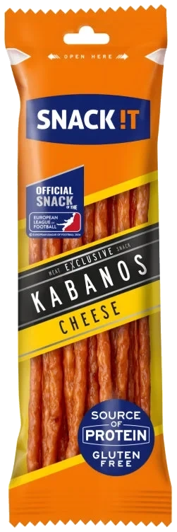 Kabanossi Cheese Exclusive 120g Snackit