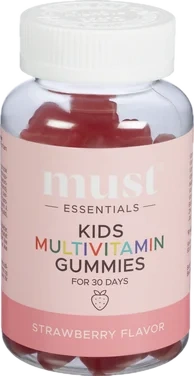 Must Essentials Kids Multivitamin Vingummi 60 Stk. 180g