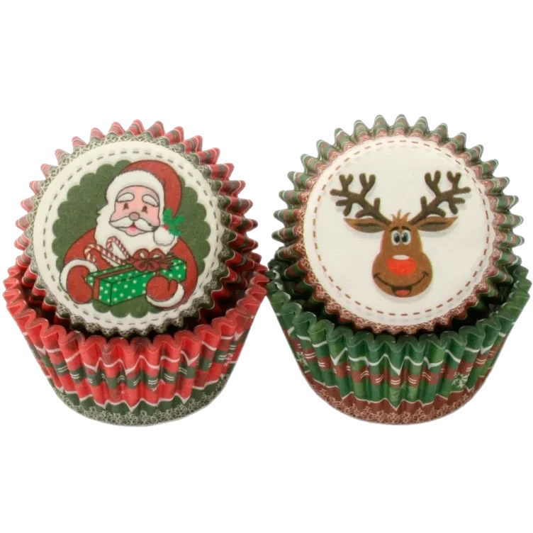 Muffinsform Mini Jul 100stk Cacas