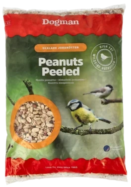 Villfuglemat Peanøtter uten Skall 4kg