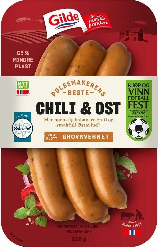 Chili Og Ostepølse