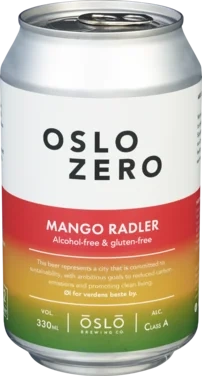 Mango Radler Alk.Fri 0,33l boks Oslo Zero