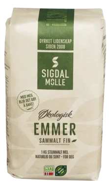 Økologisk Emmer Sammalt Fin 1kg