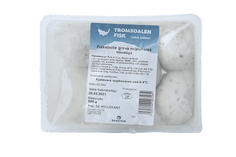 Fiskeboller Grove 500g Tromsdalen