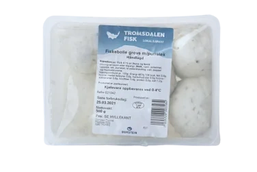 Fiskeboller Grove 500g Tromsdalen