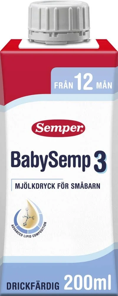 BabySemp 3 Drickfärdig Mjölkdryck 12M