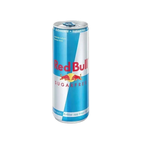 Red Bull Energidrikk Sukkerfri 250ml boks
