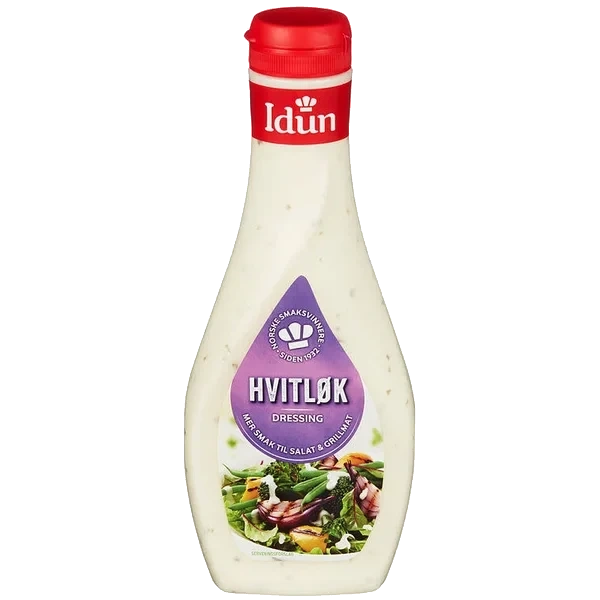 Hvitløksdressing Idun 440g