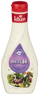 Hvitløksdressing 440g Idun