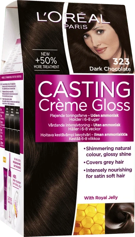 Loreal Paris     Casting Crème Gloss 323 Dark Chocolate