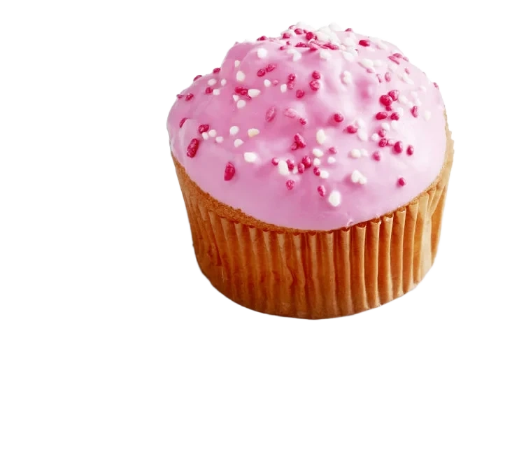 Treats Muffins Bringebær pr stykk