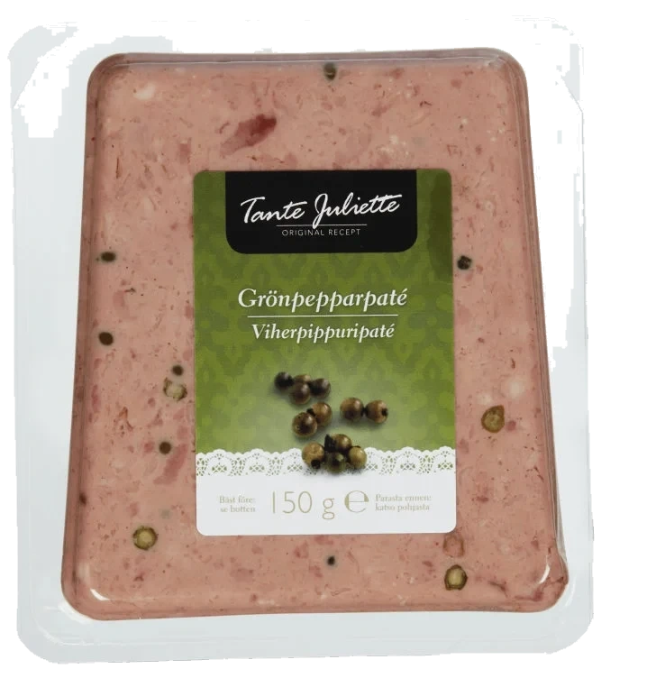 Grønnpepperpate 150g Tante Juliette