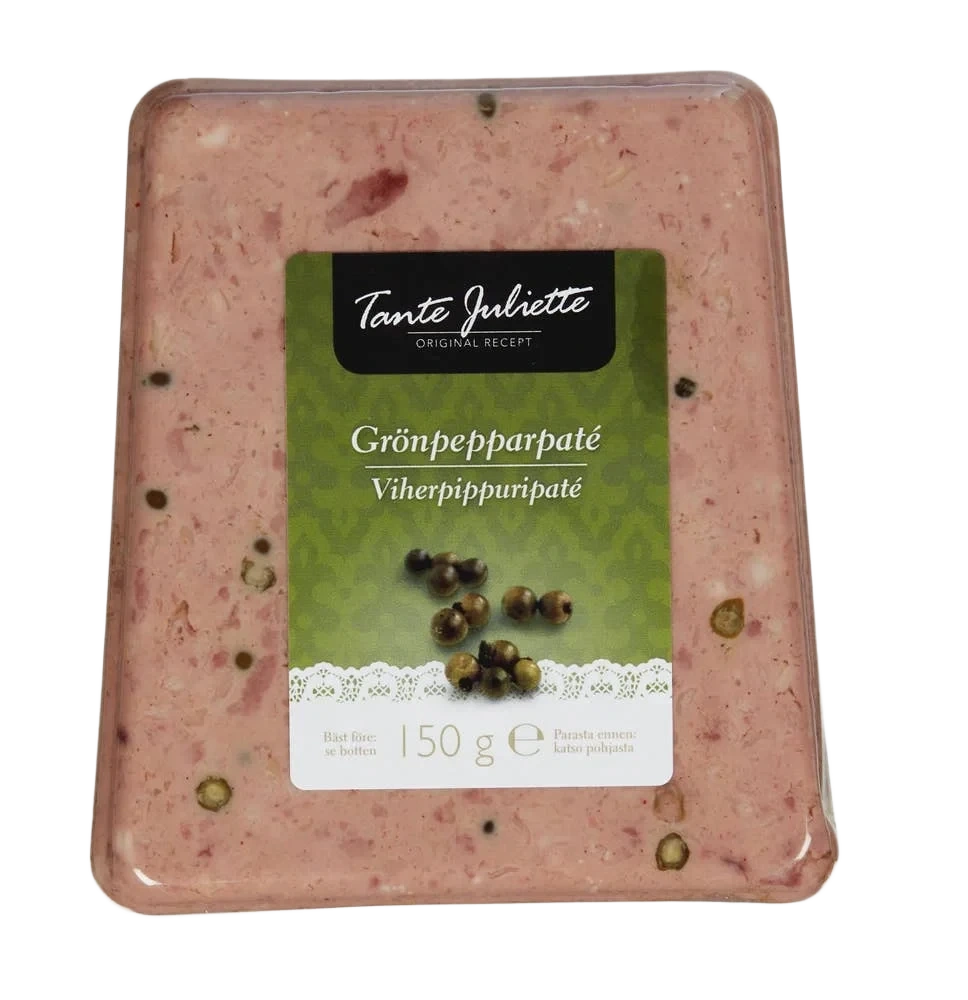 Grönpepparpaté 150g Tante Juliette