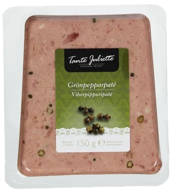 Grönpepparpaté 150g Tante Juliette