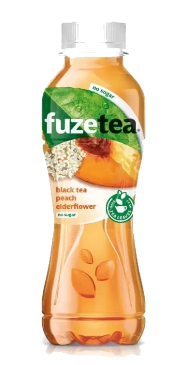 Fuzetea Peach Elderflower 0,4l flaske