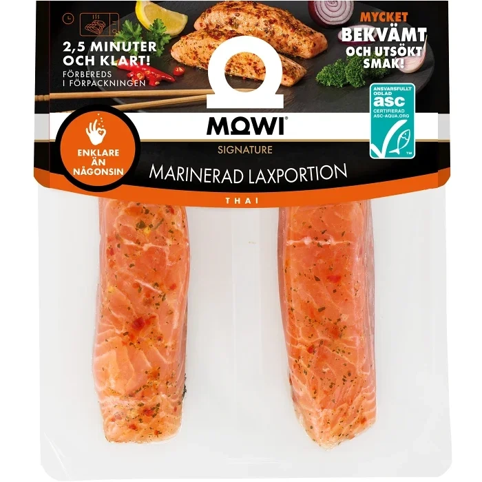 Laxfilé Färsk Röd Thai 220g Mowi