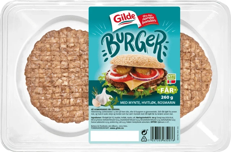Gilde Hamburger Får 260g