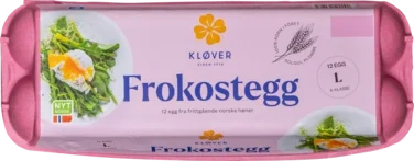 Store Gårdsegg Kløver 12pk