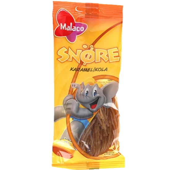 Snøre Karamell 94g Malaco