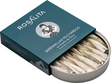 Sardiner Sardinillas i Olivenolje Premium 120g Rosalita