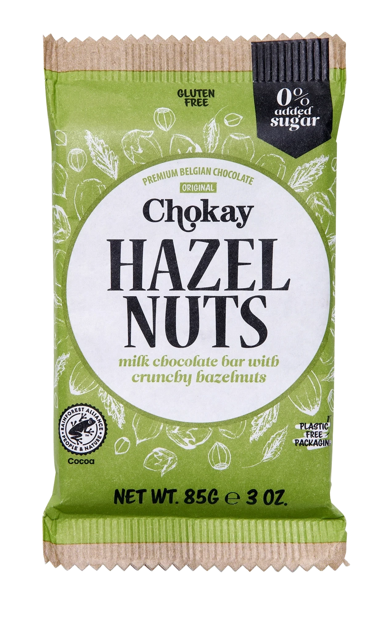 Chokay Melkesjokolade Hasselnøtt 85 g