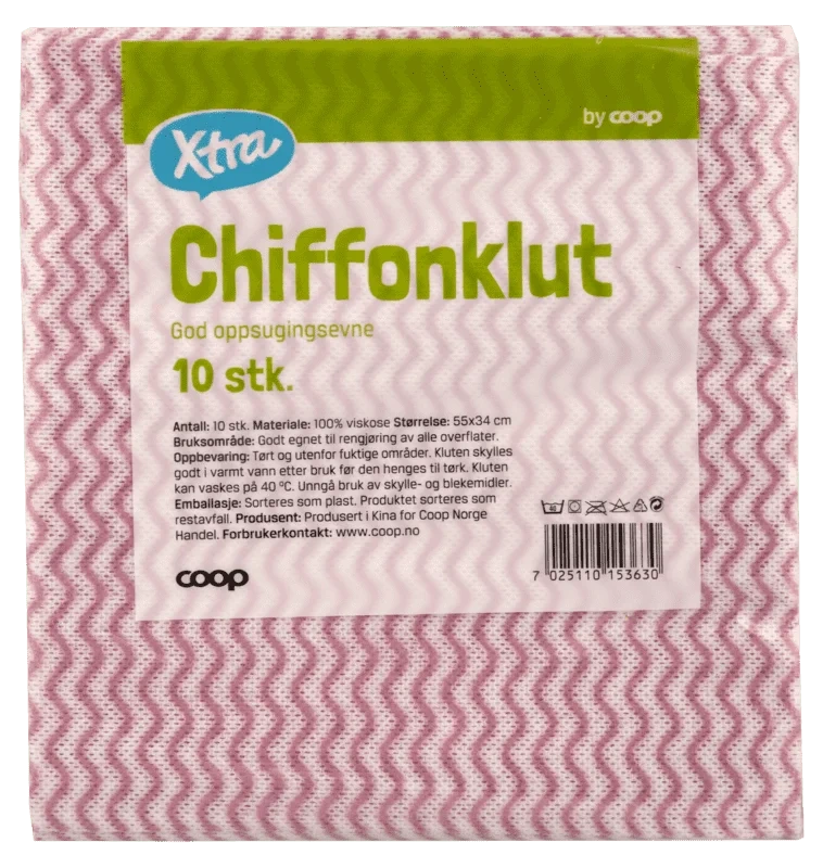 X-tra Chiffonklut 10stk