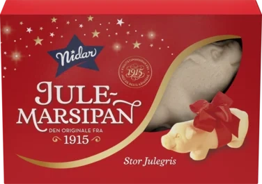 Stor Marsipangris i Eske 193g