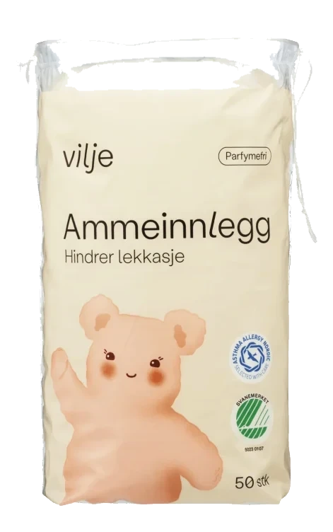 Ammeinnlegg Sensitiv 50stk Vilje