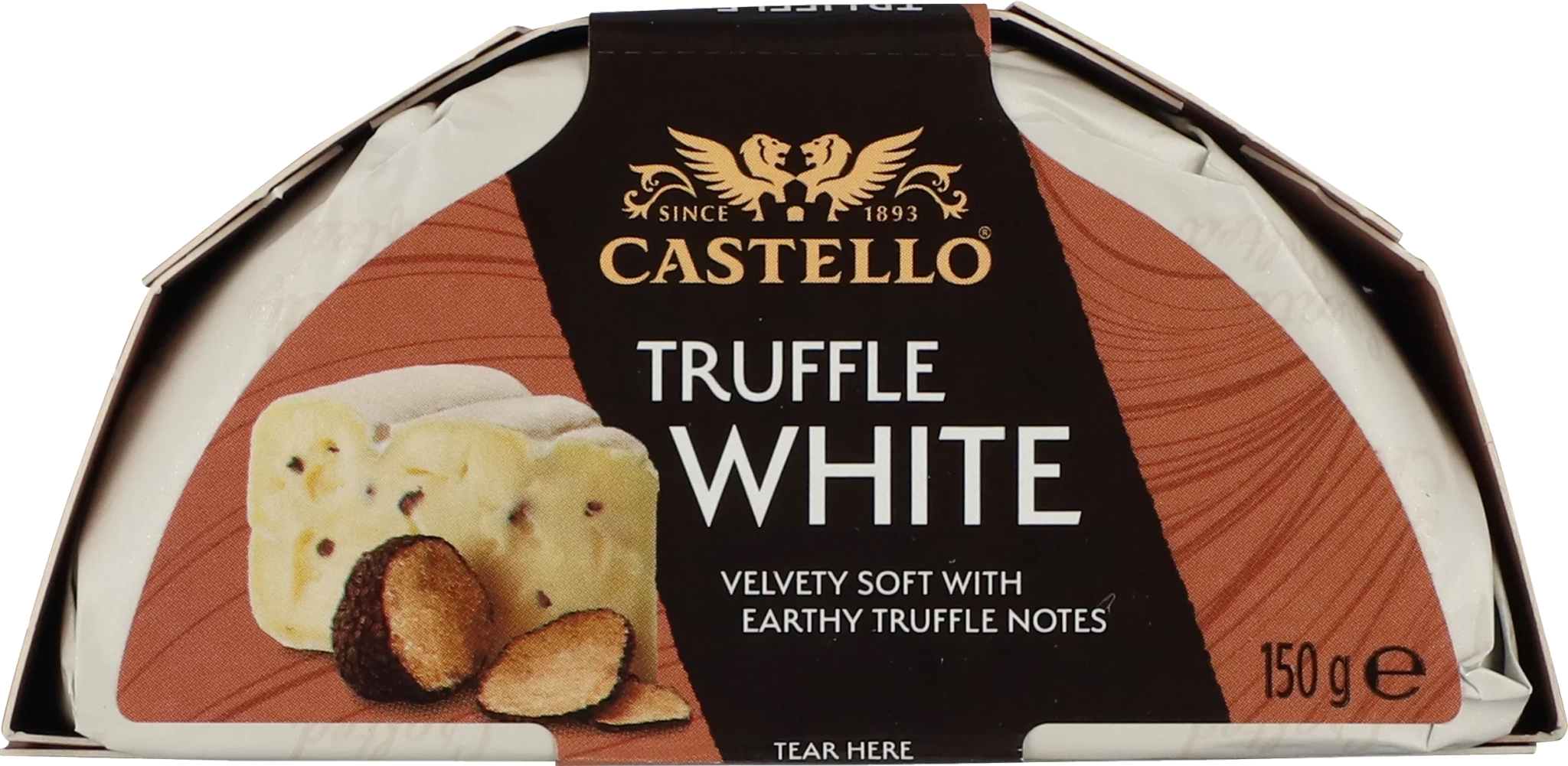 White tryffel vitmögelost 150 g