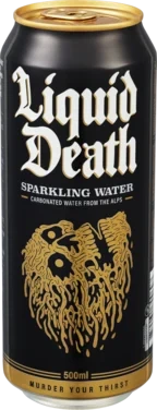 Liquid Death Sparkling Water 0,5l boks