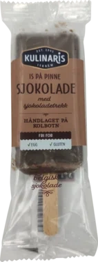 Sjokolade m/Sjokoladetrekk Pinneis 75 ml Kulinaris
