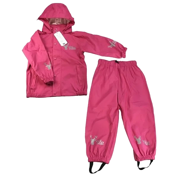 Tynt regntøy - Rosa