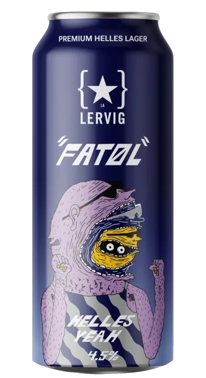 Helles Yeah Lager 0,5l boks Lervig