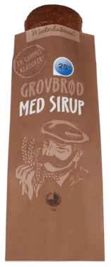 Mesterbakeren Grovbrød med Sirup 650 g