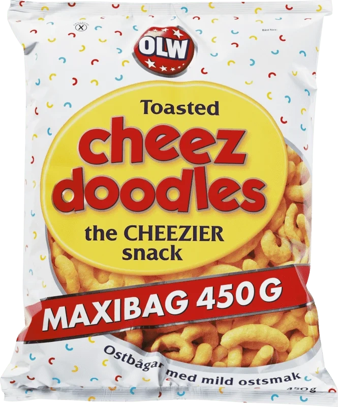Cheez Doodles Maxibag 450g Olw