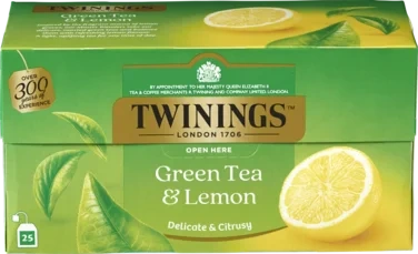Twinings Grønn te med sitron 25bg